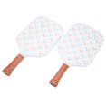 thumbnail image 3 of Juego de prémium para exteriores para juegos de playa y arena, par de palas de pickleball de fibra de carbono + 4 pelotas, 3 of 8