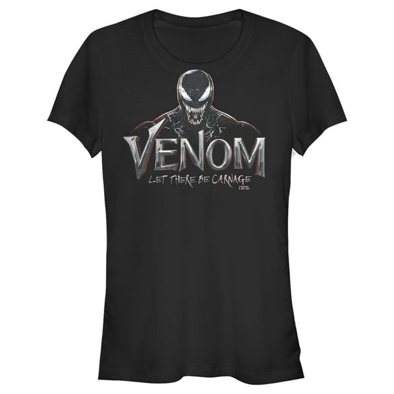 Junior's Marvel Venom: Let There be Carnage Mischievous Graphic Tee Black Large