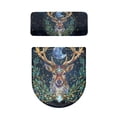 thumbnail image 2 of HELLHERO Stylish Toilet Cover Stretch Elastic Edge for Gift Deer, 2 of 8