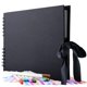 thumbnail image 1 of Álbum de recortes GOTIDEAL 80 páginas con 10 rotuladores metálicos, color negro, 1 of 6