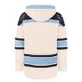 thumbnail image 3 of Men's '47 Cream Washington Capitals Cherry Blossom Lacer Pullover Hoodie, 3 of 3