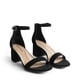 thumbnail image 3 of Sandalia DREAM PAIRS con Tacón Bajo Cuadrado en Nubuck Negro, 3 of 8