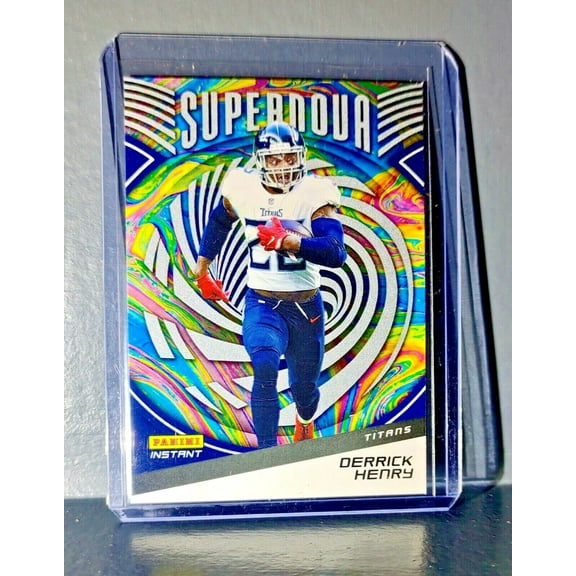 Derrick Henry 2021 Panini NFL Instant Supernova #24 Football Card 1 of 3357