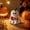 A, variant on Orangide Halloween Decorations Hollow Ceramic Ghost Figurines Star Cutout Spooky Tabletop Ornament Cute Indoor Tiered Tray Home Holiday Decor