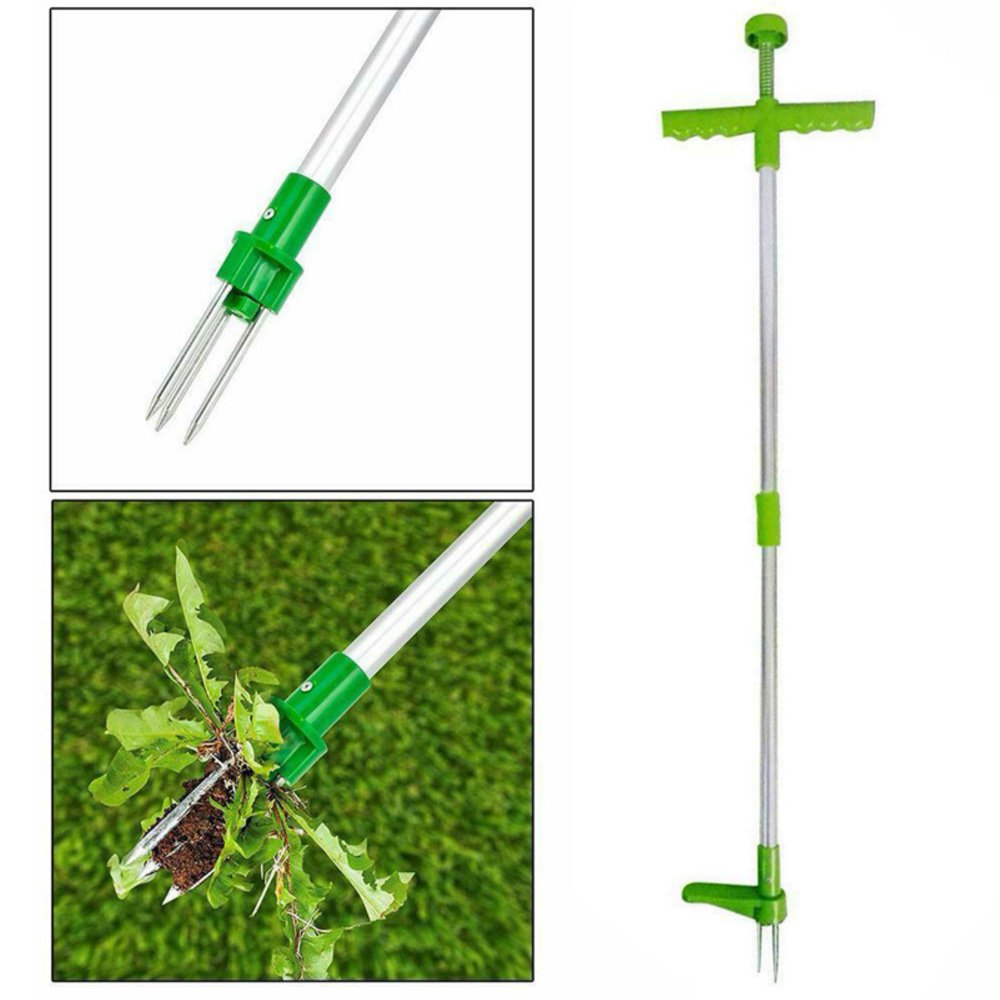 SPRING PARK Outdoor Detachable Long Handle Manual Root Remover Killer
