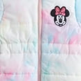 thumbnail image 4 of Chaqueta acolchada Disney Minnie Mouse para niñas, Tie Dye, 2T, 4 of 5
