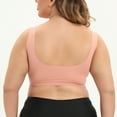 thumbnail image 5 of Women's Medium Support Sports Bras 3-Pack, Thin Straps, Wire-Free, Yoga & Activewear, 5 of 5