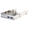 thumbnail image 1 of Silverstone Technology FP36S 3.5 in. Bay Device for USB 3.0 and Two 2.5 in. Have Drives - Silver, 1 of 4