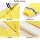 thumbnail image 5 of Chubasqueros para niños, chubasquero para niños de dibujos animados en 3D, chubasquero para niños pequeños y niñas (amarillo, grande) JAMW Sencillez, 5 of 5