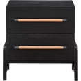 thumbnail image 3 of Meridian Furniture Kaya Black Night Stand, 3 of 11