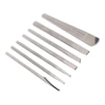 thumbnail image 4 of M Buder 7Pcs Pedicure Knife Professional Set Exfoliating Scraper File Kit Foot Nail Tool with Storage Case, Stainless Steel Corn & Callus Trimmer Set for Hands and Feet Care at Home, 4 of 10