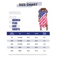 thumbnail image 7 of CASSIE LIZ Women's Plus Size Dress 4X 4th of July Pocket V Neck Patriotic Maxi T Shirt Dress Casual American Flag Short Sleeve Sundress Loose Fit Spring Summer Dress 4XL 24W 26W, 7 of 7