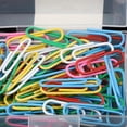 thumbnail image 2 of Clips de papel Strade Fareast Limited 5 x 85 colores surtidos estándar #2 28 mm, 2 of 8