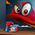 thumbnail image 3 of Adaptador Hdmi 4k Base Dock De Carga BLOOSOM para Nintendo Switch Azul/Rojo, 3 of 4
