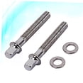 thumbnail image 3 of WASHWEPE 2Ud Tornillos Para Llaveros De Batería Accesorio Indispensable En Acero Plateado, 3 of 8