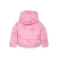 thumbnail image 3 of Jessica Simpson Girls Butterfly Cropped Puffer Jacket, Sizes 4-16, 3 of 3