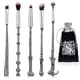 thumbnail image 1 of 5 Pcs Potter Makeup Brush Set, Wizard Magic Wand Brush for Foundation Eye Shadow Eyeliner Blending Pencil Lip Professional Makeup Tools with A Gift Ba, 1 of 4