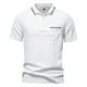 thumbnail image 5 of Camisa de manga corta entallada para hombre: con cuello, poliéster, primavera/verano, pantalones/pantalones cortos a juego, tallas S-XXL (busto 104-123 cm), 5 of 8