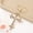 Gray, variant on New Personality Diamond Stud Cross Shape Car Key Ring Pendant Fashion Bag Bag Charm