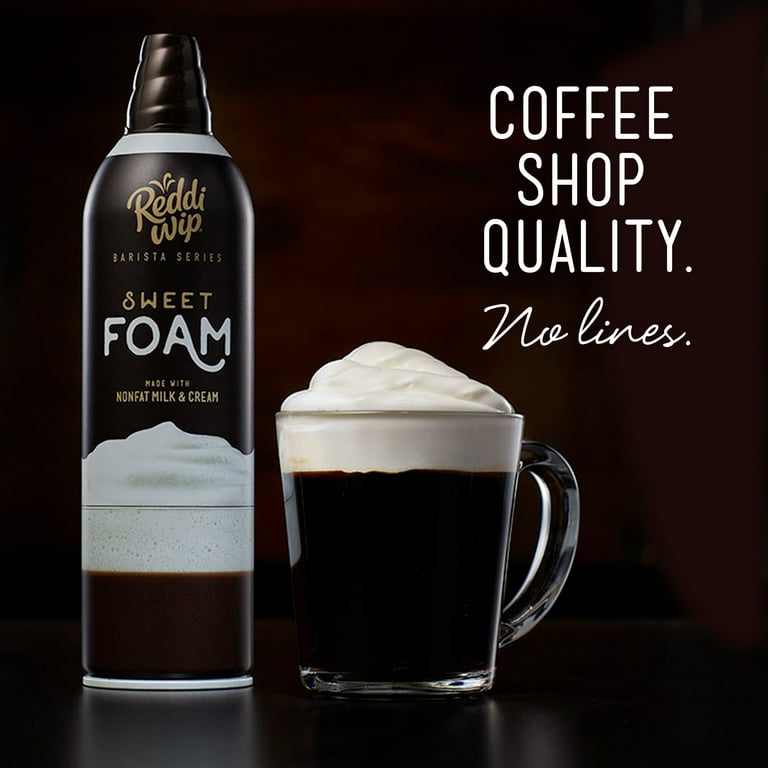 .com: Reddi-wip Barista Series Sweet Foam Coffee Topper, 13 oz :  Grocery & Gourmet Food