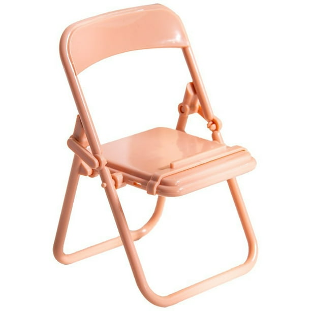 Soporte para teléfono, lindo soporte para teléfono con forma de silla, soporte para teléfono, diseño fácil de usar