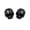 Black, variant on 2Pcs Colorful Carbon‑Fiber Style Front fork Crash Pads, Aluminum Shock‑Absorbing Protector for Motorcycle Scooter Anti‑Fall Collision Protection Accessory