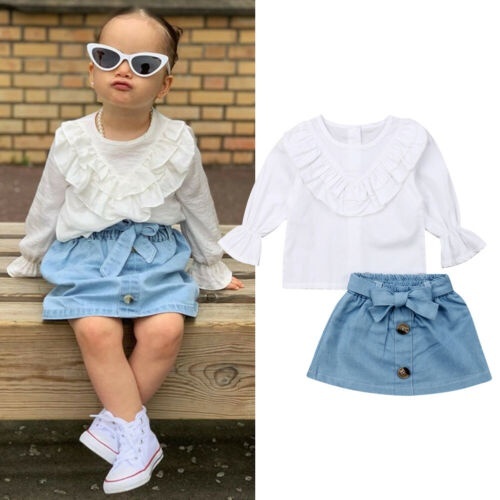 baby denim skirt