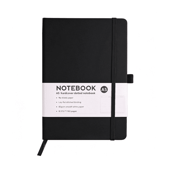 CCOCC Lined Journal Notebook for Work with 160 Pages, 5.6" X 8" Hardcover Notebooks Journals Medium Size for Writing Women Men, Medium Size Journal for Men