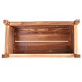 thumbnail image 4 of FLIP TRADE INC Rectangular Raised Garden Bed Kit Indoor Outdoor Wood Planter Grow Box 12 in. x 24 in. x 13 in., 4 of 5