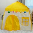 thumbnail image 2 of Kids Play Tent Large Fairy Playhouse Teepee Tent For Children Birthday Indoor Outdoor Toy Tents For Girls And Boys 5118x3937x5118 Inch Playhouse, 2 of 3