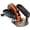 Black/Orange, variant on Inmotion Compact Strider Foot Exercise Machine - Under Desk Elliptical - Standing or Seated Elliptical Fitness Equipment