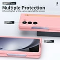 thumbnail image 6 of for Samsung Galaxy Z Fold 5 5G Case with S Pen Slot & S Pen, Luxury Ultra Slim Thin Matte PC Shockproof Protective Phone Case Cover for Samsung Galaxy Z Fold 5 5G - Pink, 6 of 7