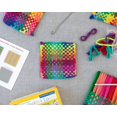 thumbnail image 3 of Friendly Loom Kit De Agarraderas De 7 Pulgadas Telar De Metal Verde Y Lazos De Algodón De Colores Brillantes Del Arco Iris Hace 2 Agarraderas Hecho En Los Ee. Uu. Por Harrisville Designs., 3 of 9