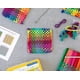 thumbnail image 3 of Friendly Loom Kit De Agarraderas De 7 Pulgadas Telar De Metal Verde Y Lazos De Algodón De Colores Brillantes Del Arco Iris Hace 2 Agarraderas Hecho En Los Ee. Uu. Por Harrisville Designs., 3 of 9
