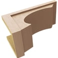 thumbnail image 6 of 11"W x 22"D x 11"H Wide Emerson Rough Cedar Woodgrain TimberThane Corbel, Primed Tan, 6 of 6
