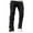Black, variant on WREESH Men's Jeans Elastic Waist Casual Multi-Pocket Sports Trousers Pants Khaki