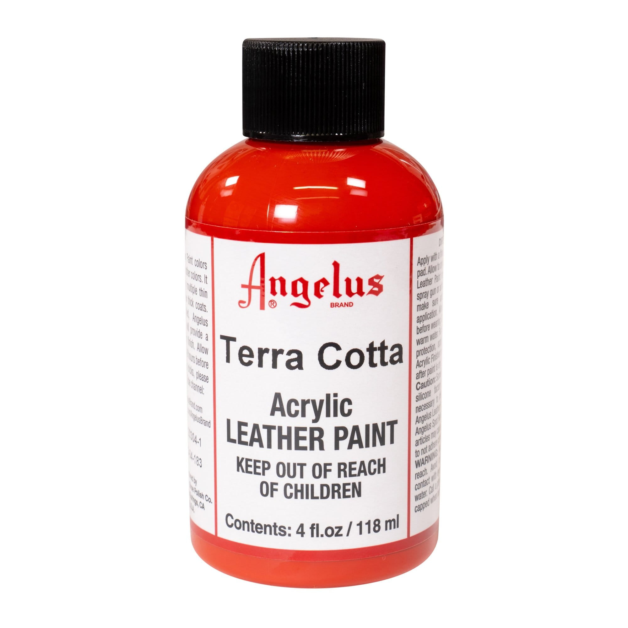 Angelus® Acrylic Leather Paint, Flat Black