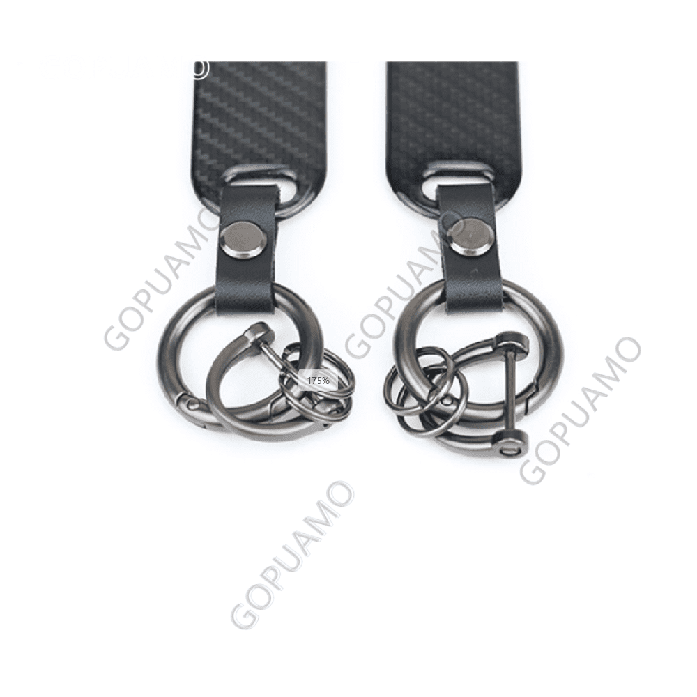 For Audi A7 Car Key Chain Carbon fiber Keychain Buckle Luxury Key Ring Car Keychain Accessories