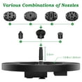 thumbnail image 3 of Labymos Solar Fountain Pump for Bird Bath Upgrade, Solar Bird Bath Fountain with 6 Nozzles,, 3 of 8