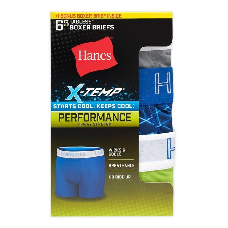 Buy HANES Mens Stretch Solid Underwear Pack of 2