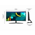 thumbnail image 3 of SAMSUNG Moniteur Incurvé ESSENTIAL 27 Po S3 S36GD, 3 of 6