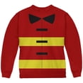 thumbnail image 1 of Chandail Rouge pour Jeunes en Costume de Pompier d'Halloween, 1 of 1
