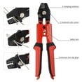 thumbnail image 3 of Fishing Crimping Pliers Hand Crimper Wire Cutters Fishing Leader Crimping Tool Crimp Sleeve Pliers for Garden Fishing, 3 of 6