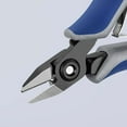thumbnail image 4 of Knipex 5 Inch Length Chrome Steel Precision Electronics Diagonal Cutter, 4 of 6