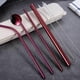 thumbnail image 4 of Pajitas De Metal De Acero Inoxidable Pajitas Para Beber Portátiles Con 2 Cepillos De Limpieza Y Bolsa Pajitas De Metal Dobladas Y Rectas Para Café Con Jugo De Limonada Monstrate HA041732-02, 4 of 6