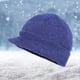 thumbnail image 5 of Sombrero De Protección Para Los Oídos Gorro de ciclismo de punto acogedor unisex, gorro a prueba de viento para viajes, vacaciones, camping, 5 of 7