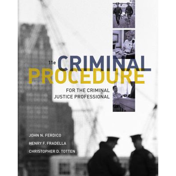 Pre-Owned Criminal Procedure for the Criminal Justice Professional (Hardcover) 1111835586 9781111835583