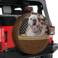 thumbnail image 2 of Lotusprinthandmade Bulldog Spare Tire Cover Without Backup Camera Hole, Bulldog Tire Cover (28 in.), 2 of 7