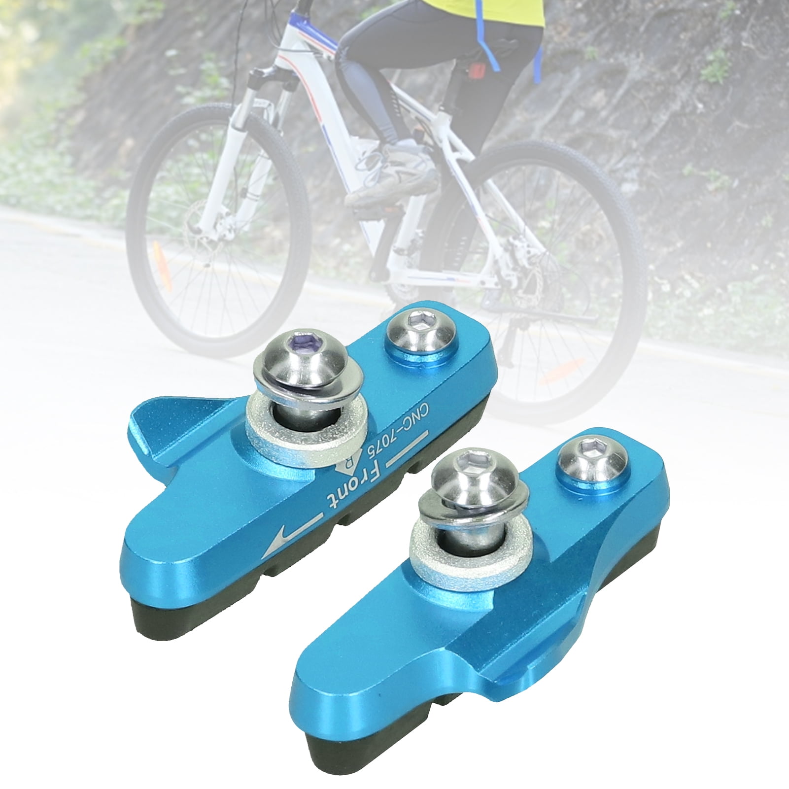 C Brake Blocks Convenient To Use High Reliability Bike Brakes Pads For Outdoor For Bike Walmart