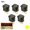 Yellow, variant on Teerees Led Light Round Rocker toggle Switch, Dc 12V Round on-off Power Switch, 5 Pieces,Yellow